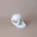 مملحة سيراميك أنيقة بحامل يد