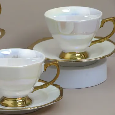 طقم فناجين قهوة تركية بون تشاينا 12 قطعة سعة 90 مل (1)