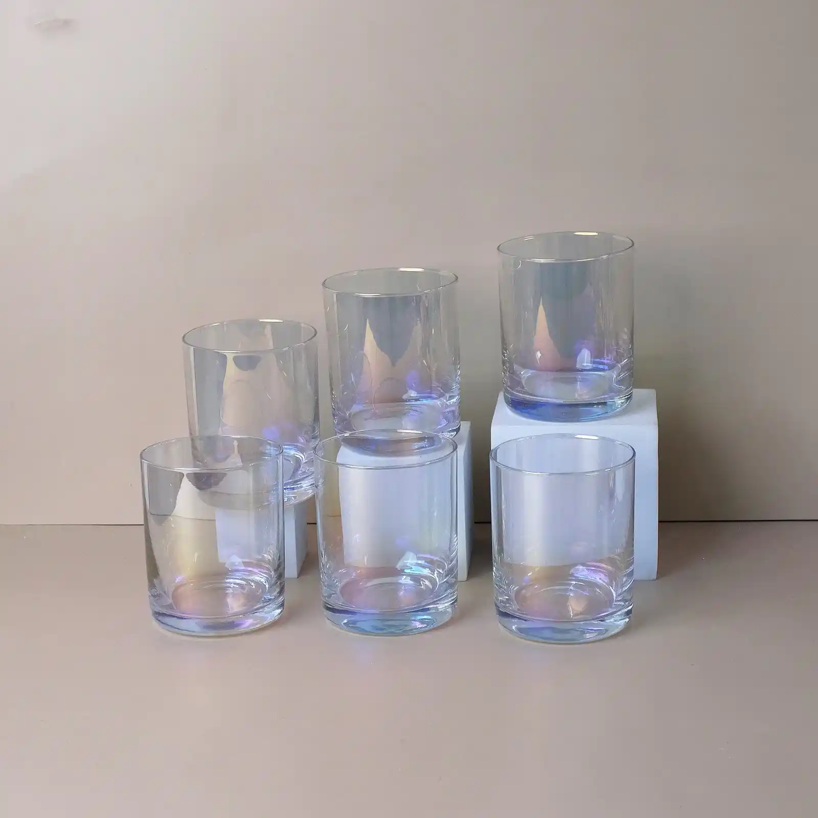 طقم كاسات تقديم العصير سعة ٣٨٠ مل – ٦ قطع