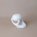 مملحة سيراميك أنيقة بحامل يد